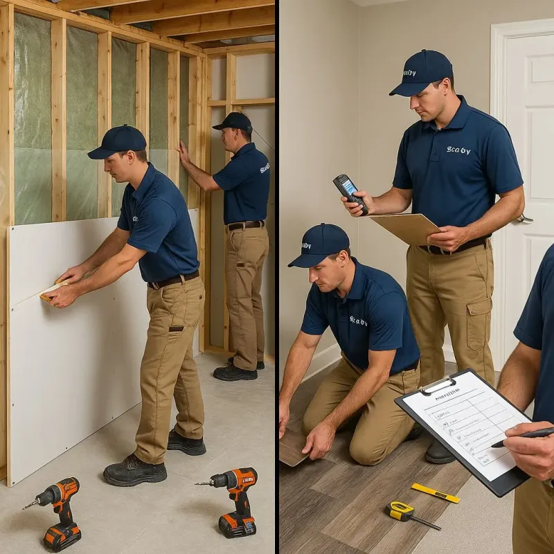 Repairs and Reconstruction process in Aurora, IL